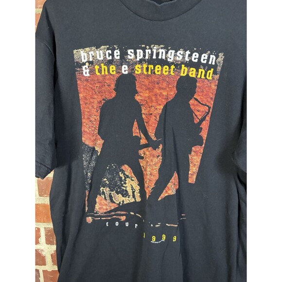 Vintage 1999 Bruce Springsteen & The E Street Band Tour Shirt USA Made Adult XL - Picture 2 of 7